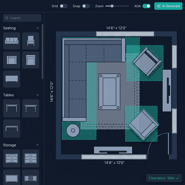 Interactive Floor Planner
